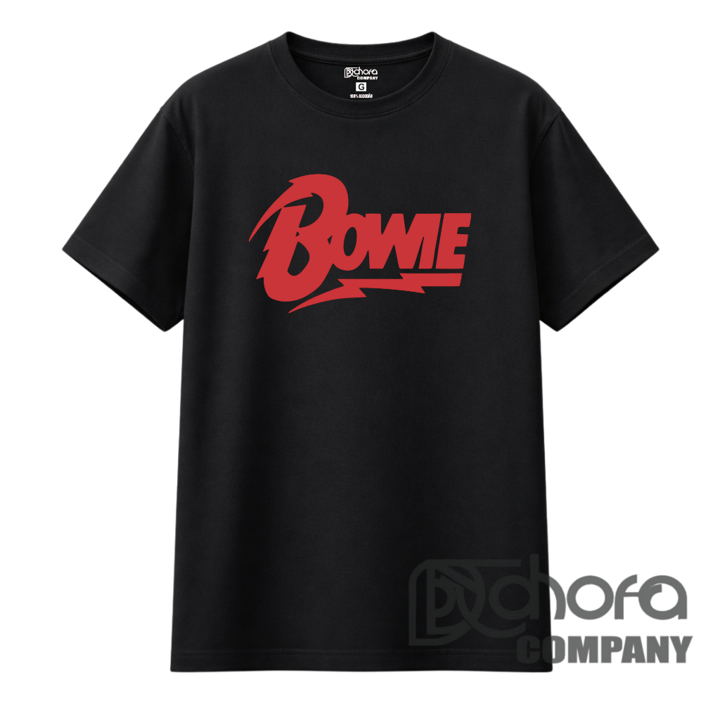 Camiseta Cantor David Bowie Inovador Rockstar Raio Rip Unissex