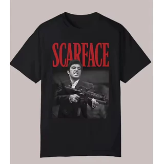 Camiseta Unissex Scarface Visual Clássico | Estampa Artística