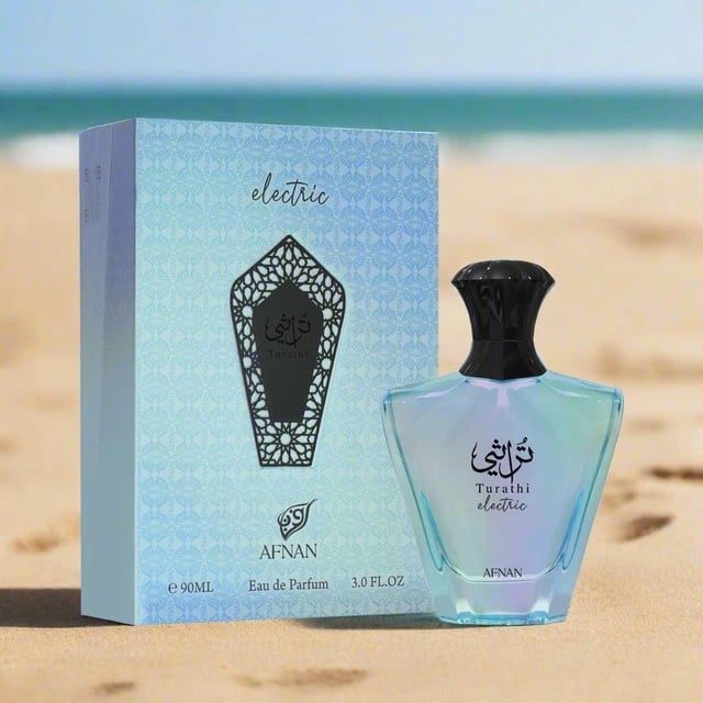 Perfume Árabe Turathi Electric Afnan Eau de Parfum 90ml Original