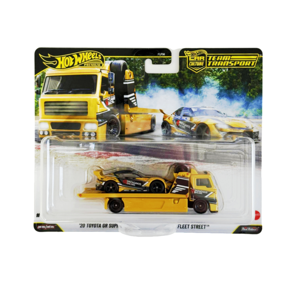 Hot Wheels Premium Team Transport 1:64 – Ferrari 250 GTO, AE86 e