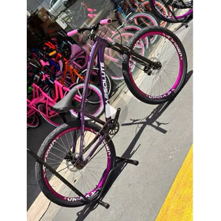 Bicicleta aro 26 Absolute Brutus roxa/ branca/ cinza/ preto Free ride para grau em Oferta na Shopee