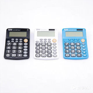 Calculadora De Escritório De Mesa 12 Dígitos a Pilha  Calculadora Grande Visor Calculadora Rosa CCD9827 em Oferta na Shopee