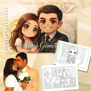 Livro de Colorir Alma Gêmea – Desenhos Inspirados na Novela Clássica em Oferta na Shopee