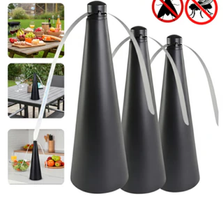 Kit 1, 2, 3 Ventilador portátil repelente espanta mosca mosquito de mesa sem químico silencioso e seguro