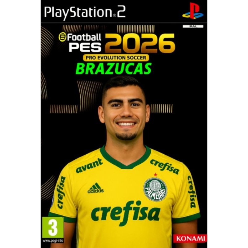 PES pro evolution Brazukas 2026 playstation 2 | Shopee Brasil