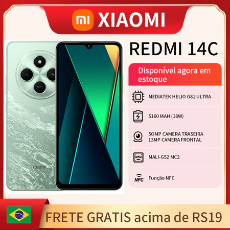 Xiaomi Redmi 14C Dual SIM Dual Standby Smartphone 4/128G 8/256G Global