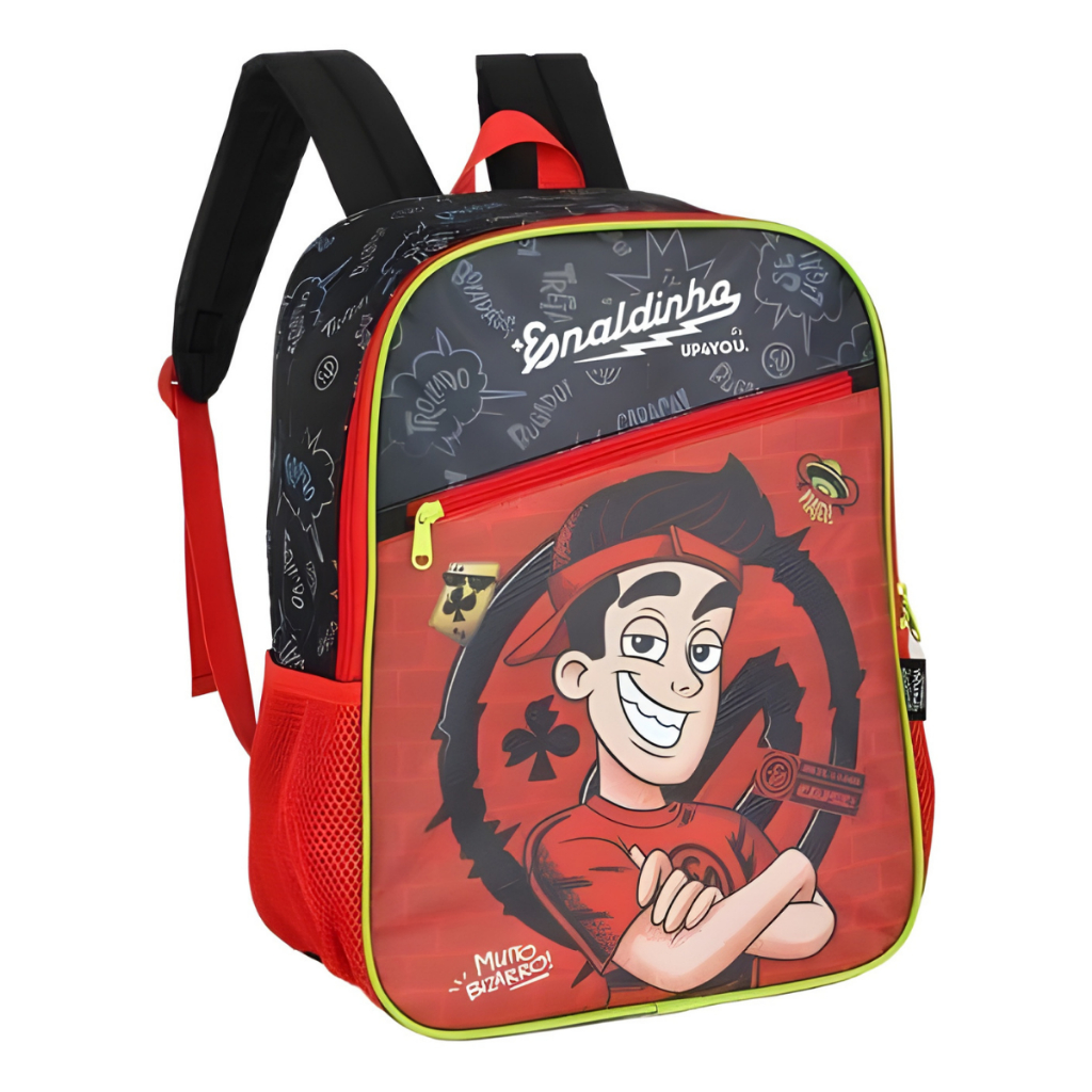 Mochila Escolar Enaldinho Infantil Youtuber Original Up4you | Shopee Brasil