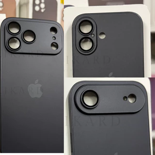 Capa Case De Vidro Com Proteção Na Lente Para Iphone 17 Iphone 17 Air Iphone 17 Pro e Iphone 17 Pro Max