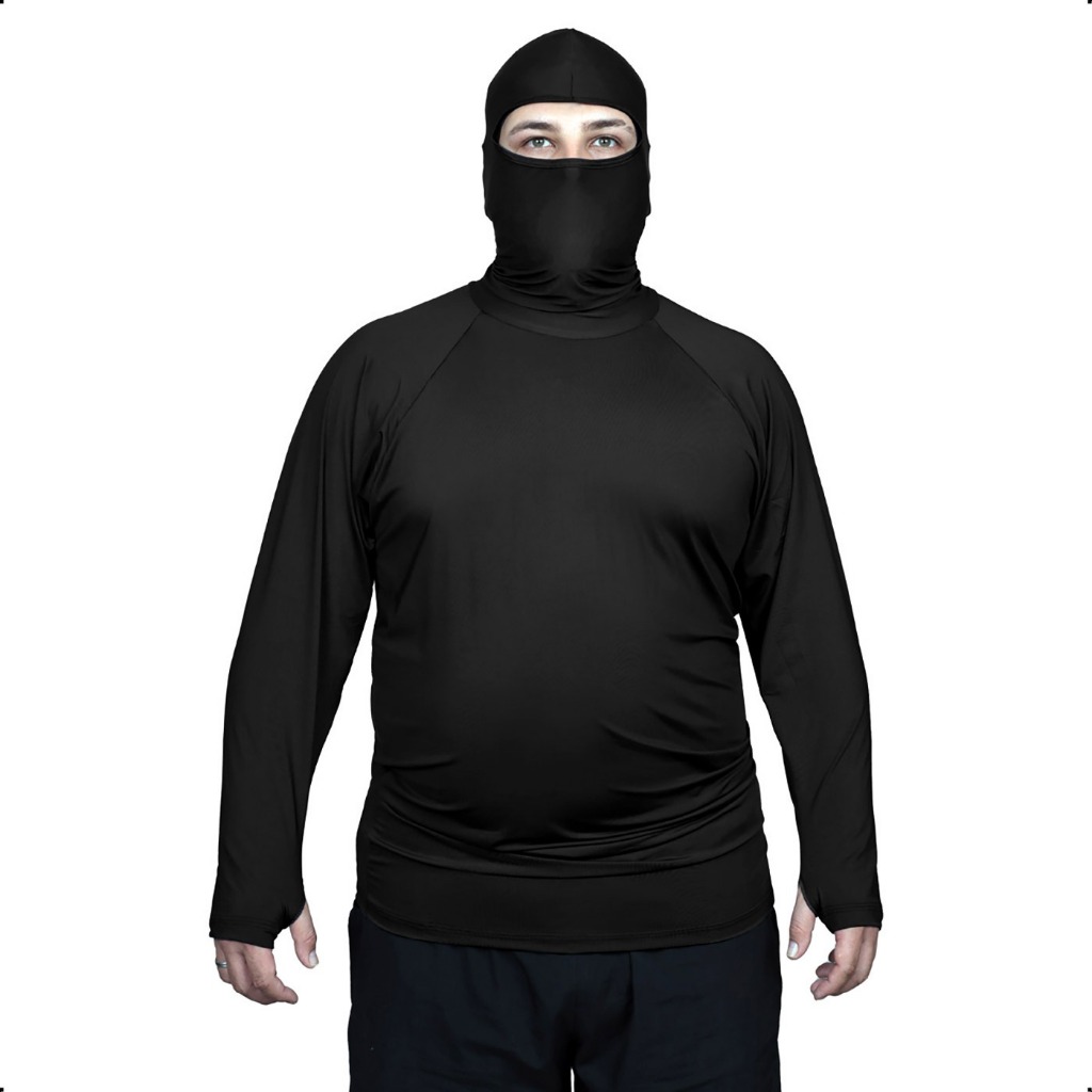 Camiseta Termica Plus Size Camisa Segunda Pele Uv Dry Touca Balaclava ...