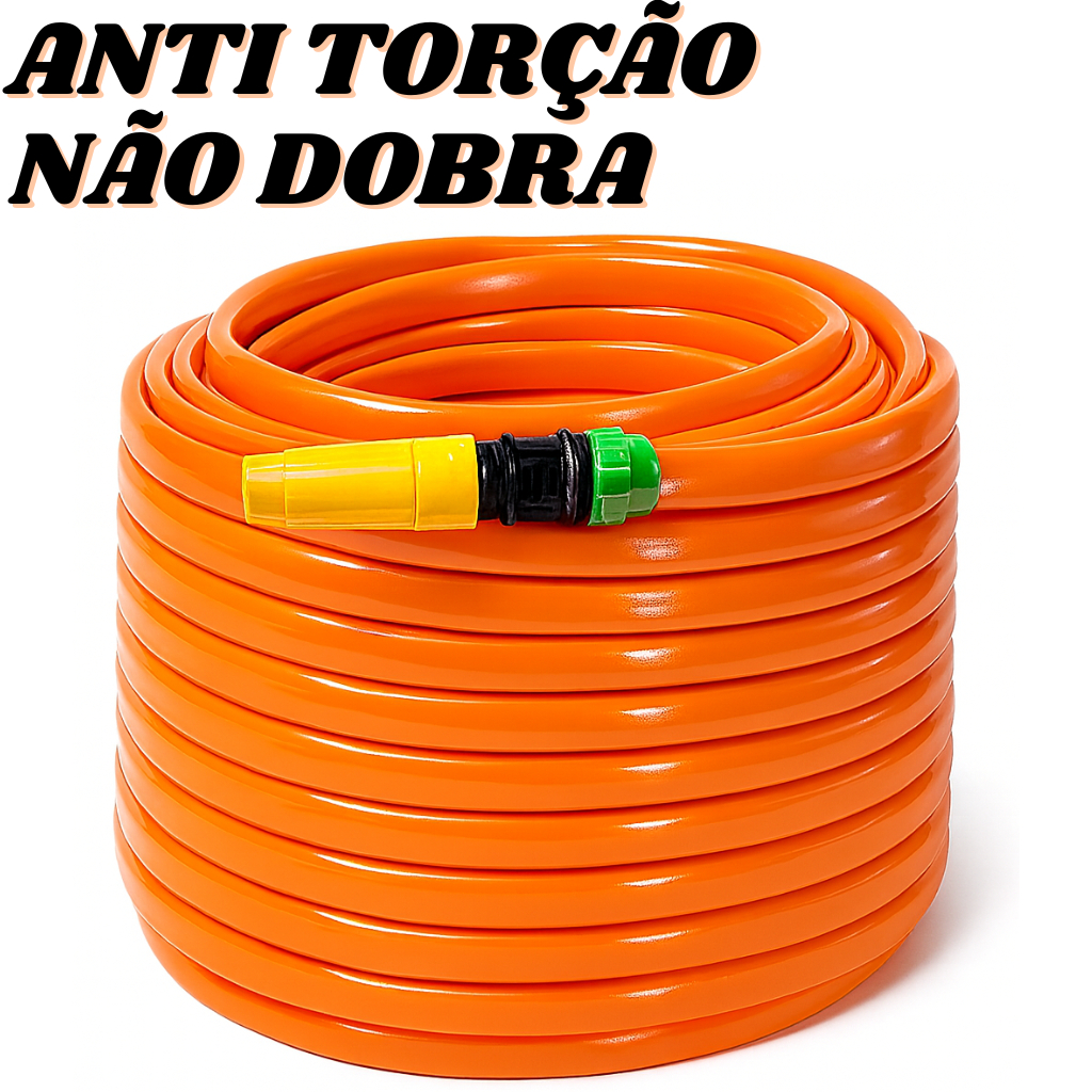 Mangueira de Jardim Anti Torção Chata Não Dobra | Shopee Brasil