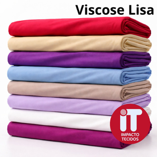 Tecido Viscose lisa 1 metro x 1,46 Promoção
