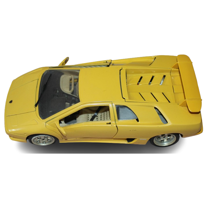 Bburago ランボルギーニ ディアブロ 1990 1/18 Carrinho Lamborghini Diablo 1990 Bburago Escala 1:18 Amarelo