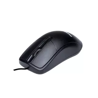 Mouse Maxprint Office Easy, 1200dpi, 3 Botões, Usb, Preto Preto