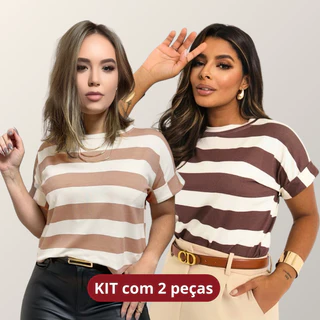 Blusa feminina (38 ao 52) T shirt Manga Japonesa Curta Dobrada
