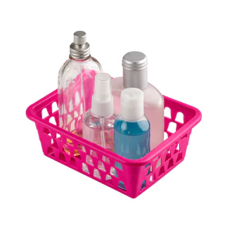 Kit 4 Cestinho Organizador Preto Gaveta Armário Escritório Higiene Prateleira em Oferta na Shopee