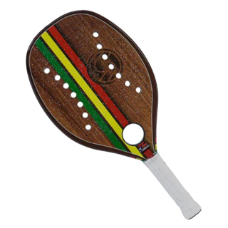Raquete Beach Tennis Sexy Rasta Woody GT Carbono 3K 355g similar em Oferta na Shopee