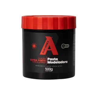 PASTA MODELADORA 500G TRADICIONAL - ALFA LOOK'S INCOLOR EFEITO BRILHO