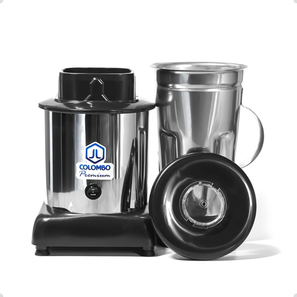 Liquidificador Profissional 2 Litros 100% Inox Alta Rotação 