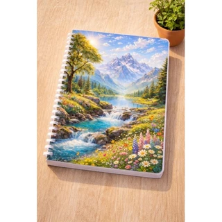 LIVRO 100 DESENHOS PARA COLORIR PINTAR ENCADERNADO TEMA PAISAGEM FOLHAS A4 1 DESENHO POR FOLHA VOLUME 1 em Oferta na Shopee