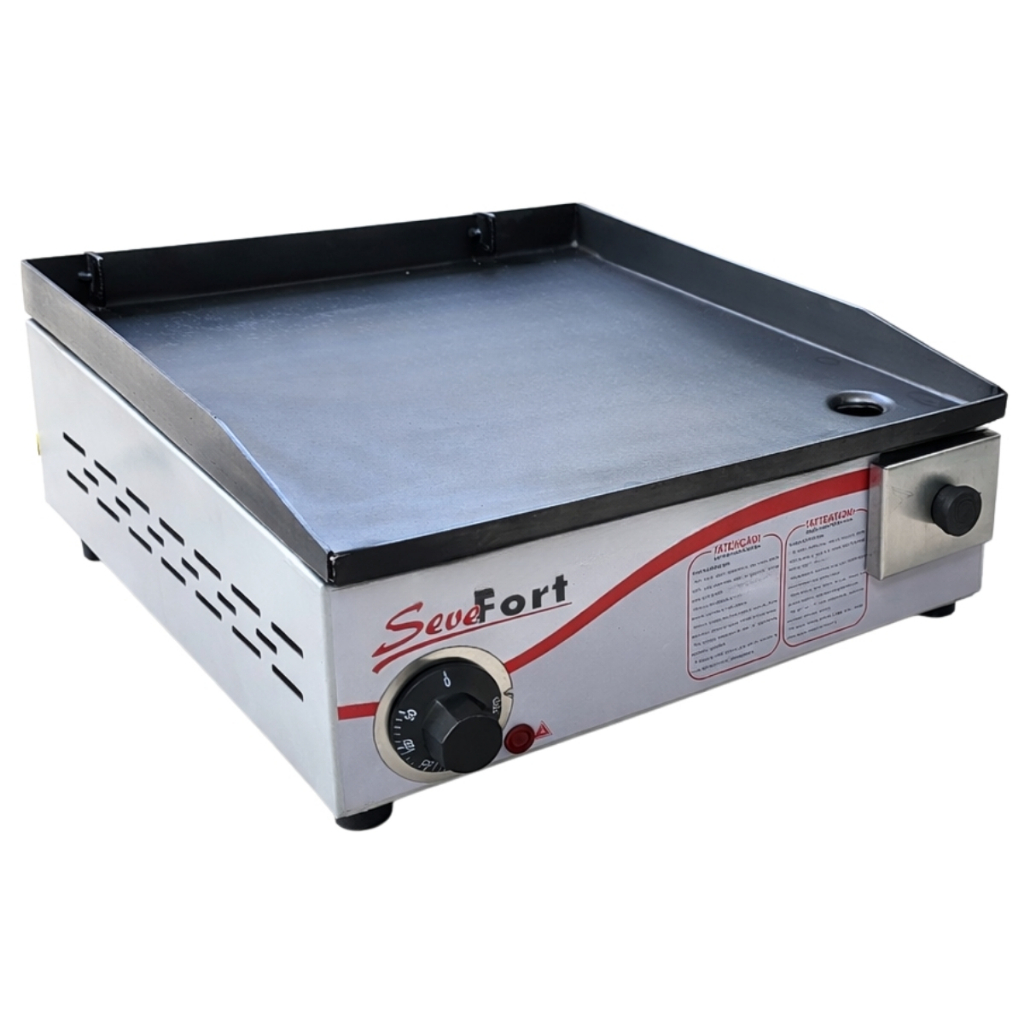 Chapa Elétrica de Hamburguer Profissional Grill 40x35 cm 110