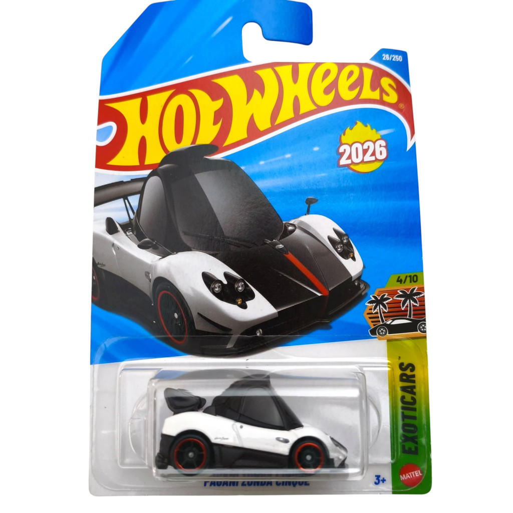 Hot Wheels Pagani Zonda Cinque - Tooned | Shopee Brasil