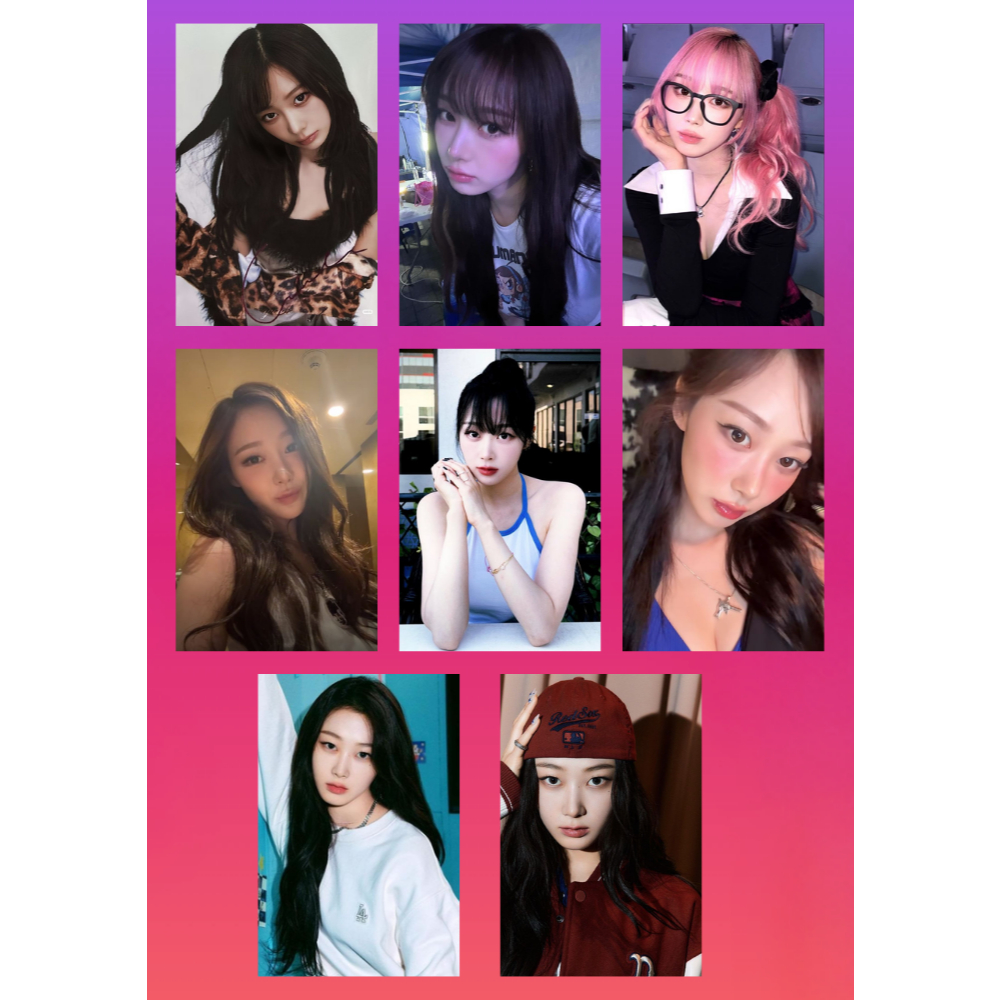 Kit Photocards Giselle Aespa – 8 ou 9 Unidades | Exclusivo K-Pop