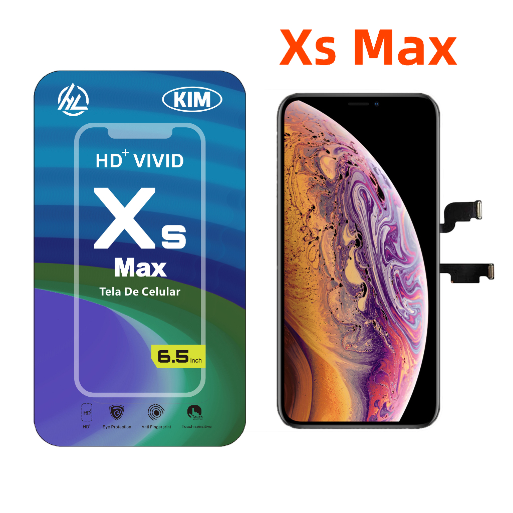 Tela Frontal LCD iPhone XS Max Vivid 6.5