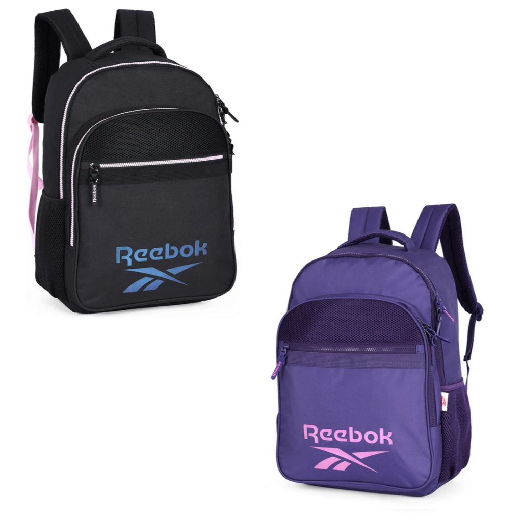 Mochila Reebok Costas Escolar Esportiva Casual Luxcel Juvenil ...