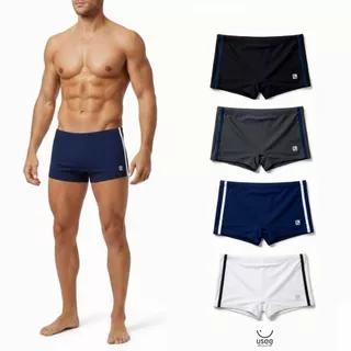 Sunga Boxer Masculina Adulto Usee Brasil com Cordão Ajustável Praia Piscina Original