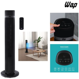 Ventilador De Torre Wap Air Silence 220v Fw009180 C/controle Preto Plástico em Oferta na Shopee
