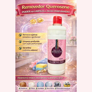 KIT  3 UNID. - Removedor Querosene Perfumado Kairoslimp Limpeza Pesada Brilho em Oferta na Shopee