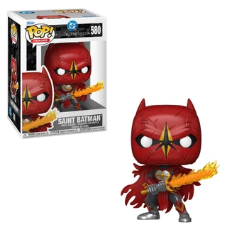 FUNKO POP HEROES DCDM SAINT BATMAN 580 NOVO ORIGINAL em Oferta na Shopee