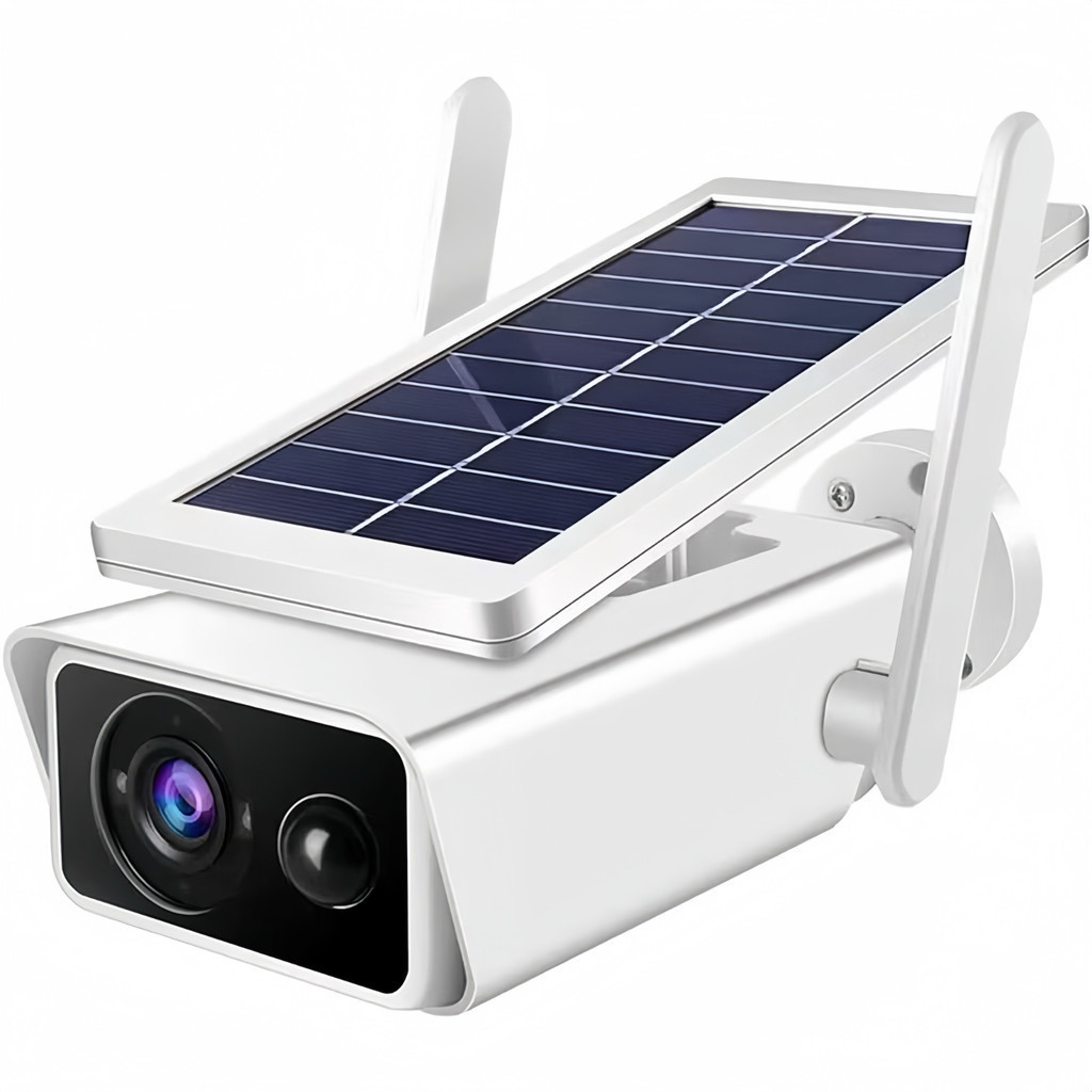 Câmera de Segurança Externa IP Wifi HD Prova D'gua Energia solar com ...