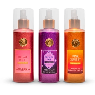 Kit Body splash Coah - Vibes Collection em Oferta na Shopee