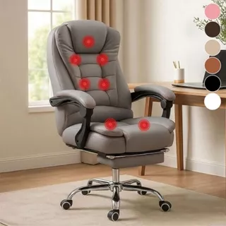Cadeira Presidente Massageadora Home Office – 7 Modos de Massagem em Oferta na Shopee