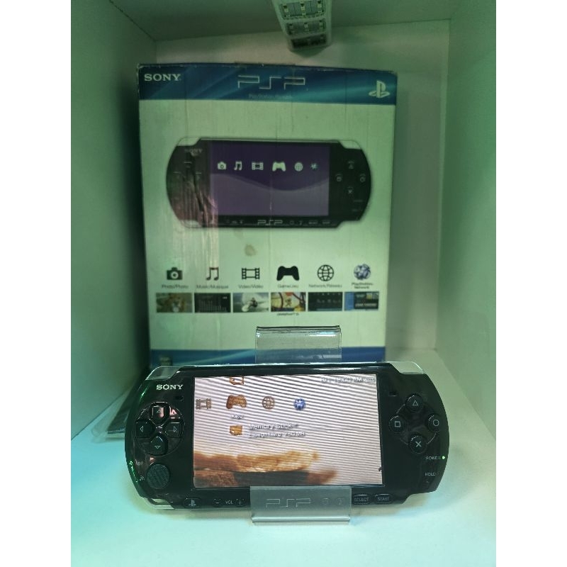 PSP SONY NA CAIXA COM DETALHES SERIAL BATENDO | Shopee Brasil