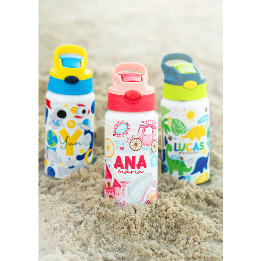 Garrafa Térmica Infantil Personalizada 500ml | Shopee Brasil