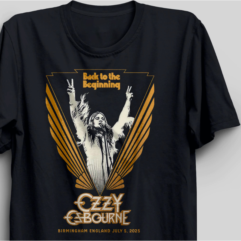Camiseta Black Sabbath/Ozzy Osbourne 