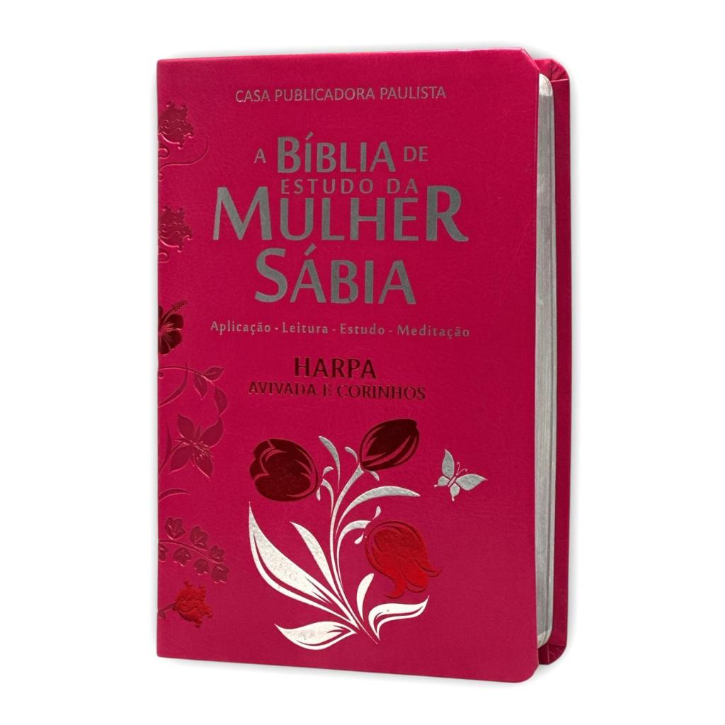 Bíblia Sagrada Evangélica da Mulher Sábia Com Estudo Arc Capa Mole ...