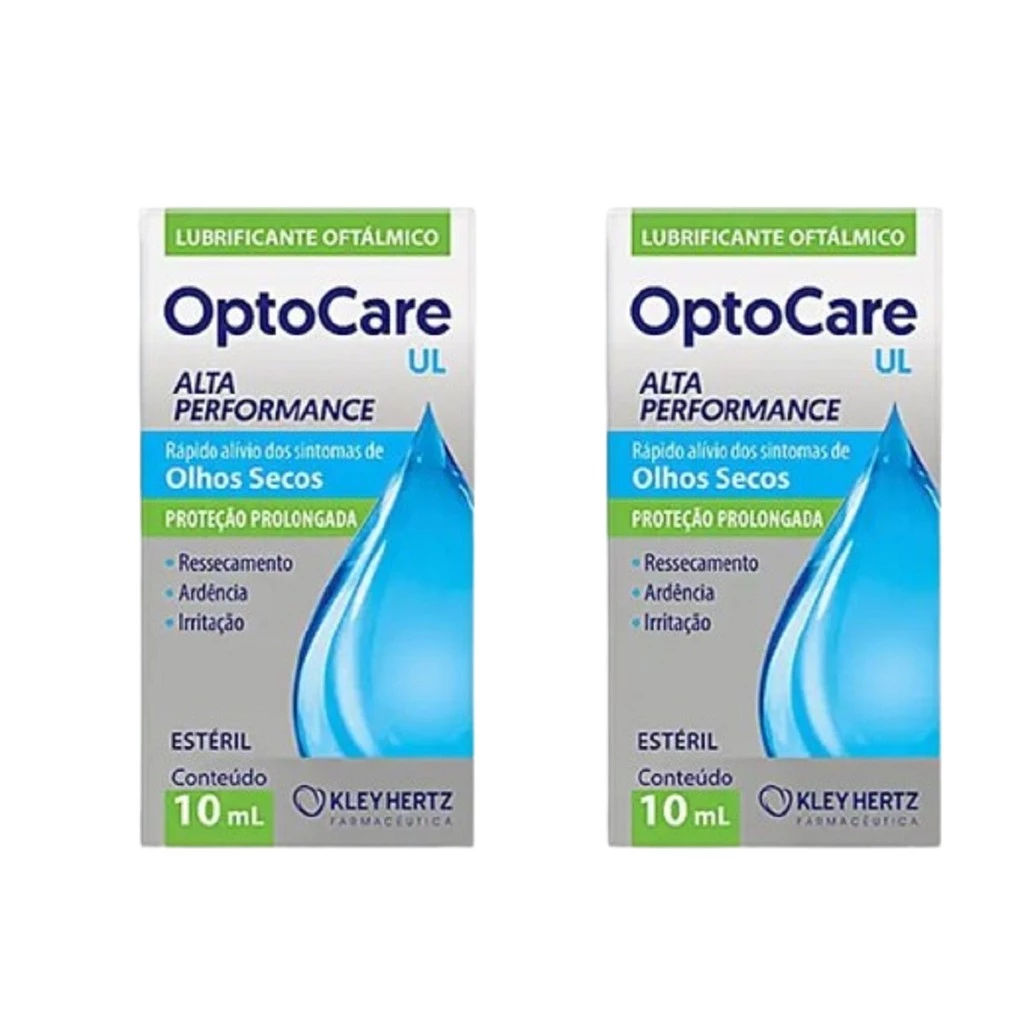 Kit 2 Colírio Optocare Ul Para Olhos Secos 10ml – Kley Hertz | Shopee ...