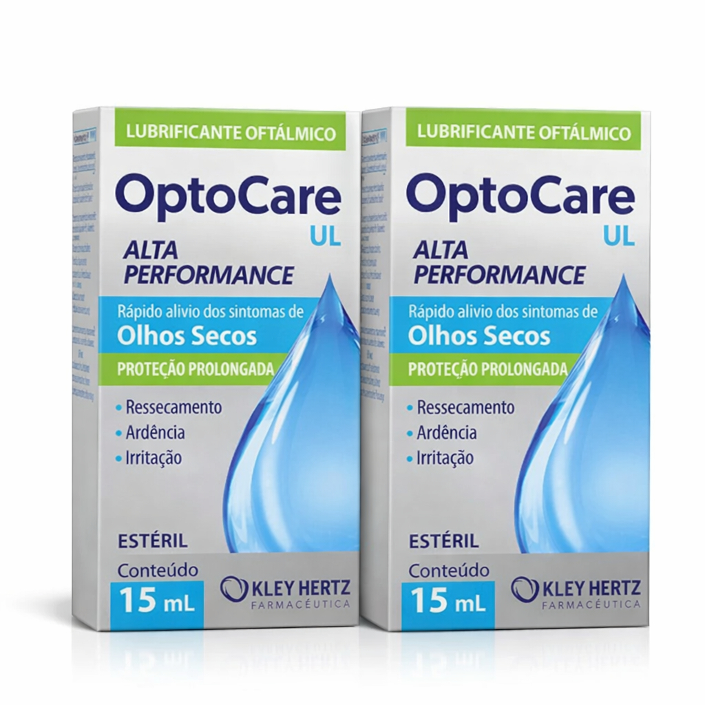 Kit 2 Colírio Optocare Ul Para Olhos Secos 15ml – Kley Hertz | Shopee ...