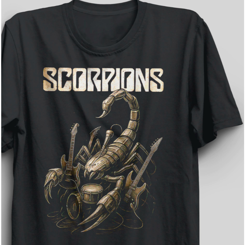 camiseta scorpions blackout em Promoção na Shopee Brasil 2026