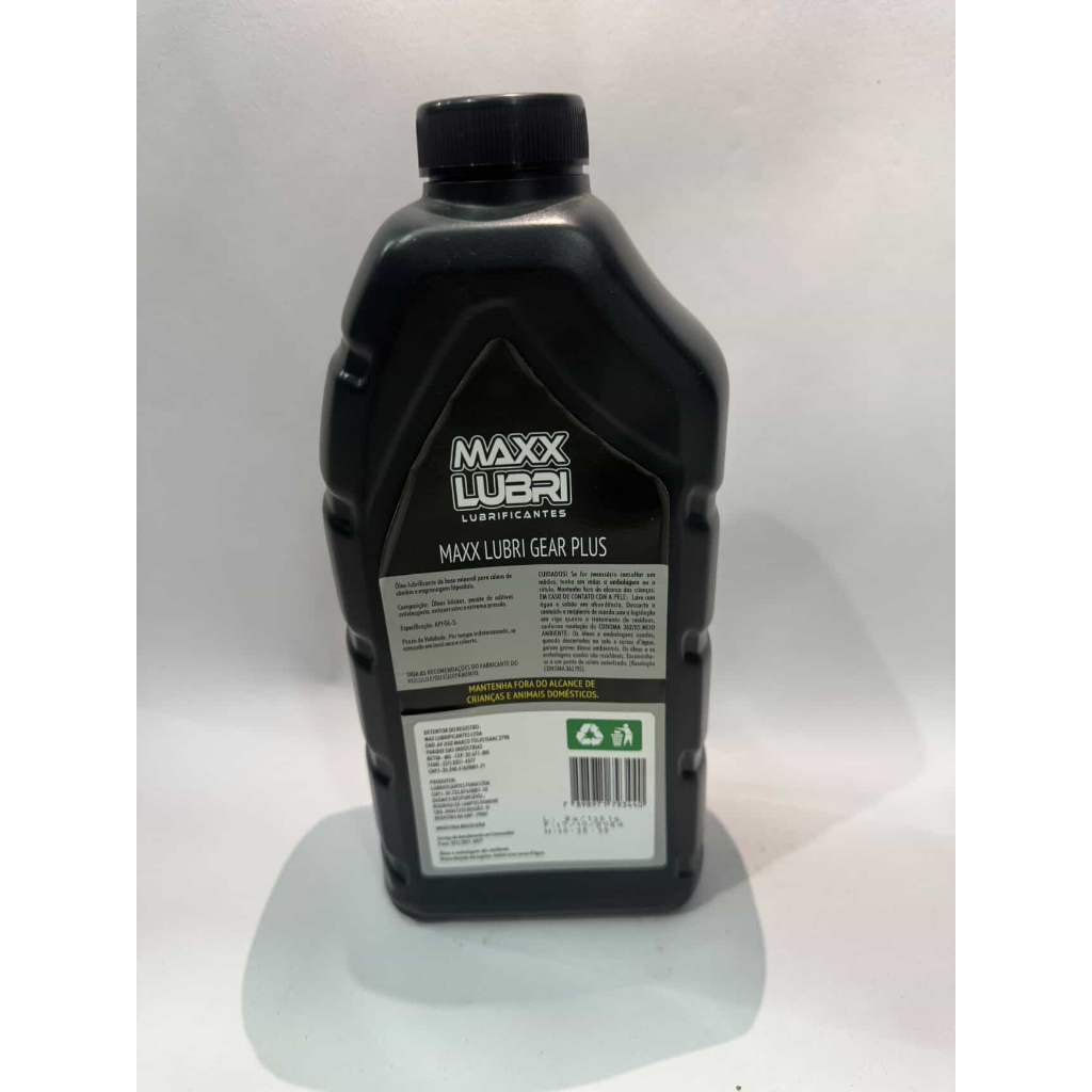 Óleo de Câmbio e Diferencial Maxx Lubri Gear Plus 90 API GL-5 - 1L ...