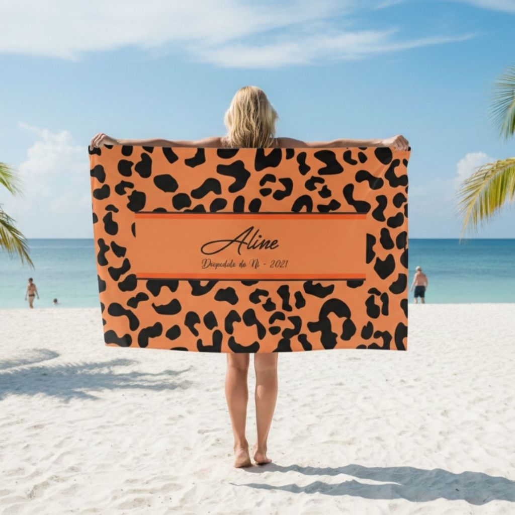 KIT com 10 - Cangas Personalizadas Com Nome Imagem Frase Arte 1,48x1 | Shopee Brasil