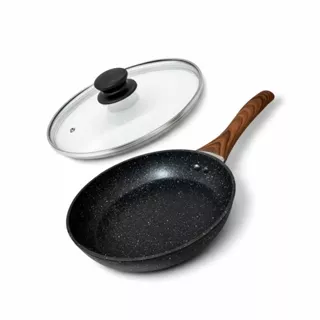 Frigideira Cerâmica Antiaderente 20cm Thika Indução C/ Tampa em Oferta na Shopee