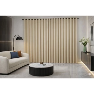 Cortina Roma 3,00m X 2,50 Oxford Com Ilhos Para Varão Material Durável em Oferta na Shopee