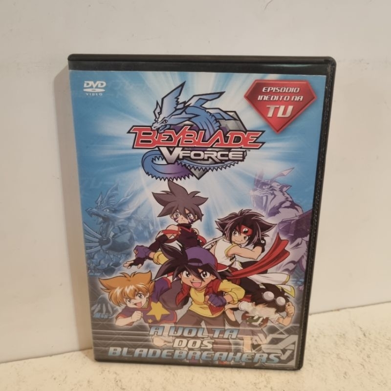 Dvd Original - Beyblade Vforce: A Volta dos Bladebreakers | Shopee Brasil