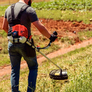 Roçadeira Aparador de Grama Mato a Gasolina Tramontina Combustão RC43 Jardim Casa Agrícola em Oferta na Shopee