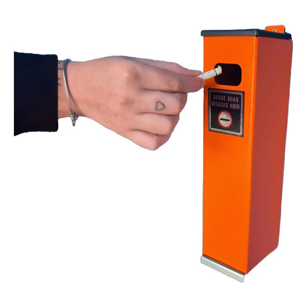 Porta Bituca Cinzeiro Coletor Suporte Parede Limpeza | Shopee Brasil