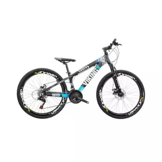Bicicleta Viking preto com azul Aro 26 TuffX25/30 Vmaxx Freio a Disco 21V em Oferta na Shopee